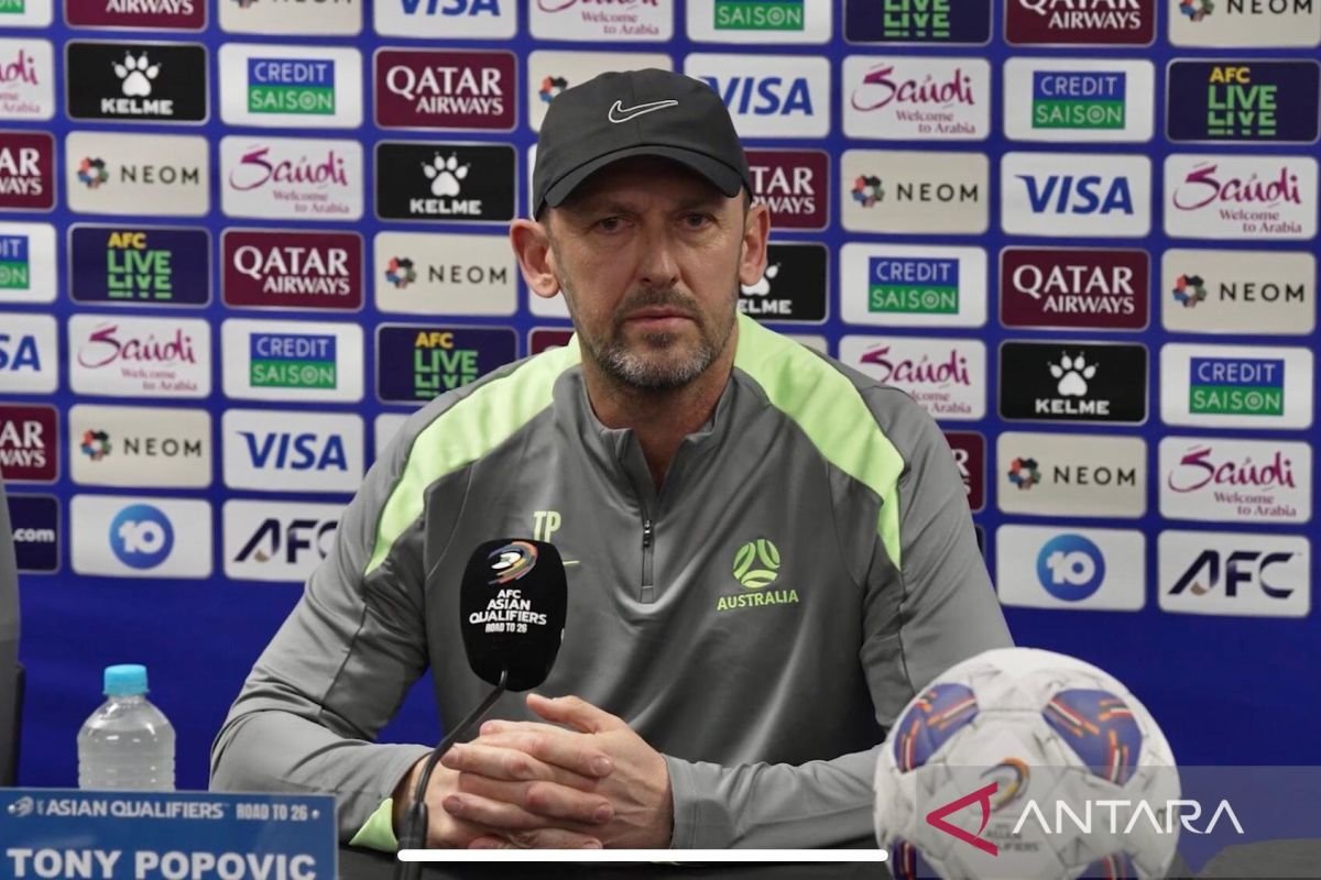 Tony Popovic: Tim Harus Tampilkan Kesabaran Menghadapi Indonesia