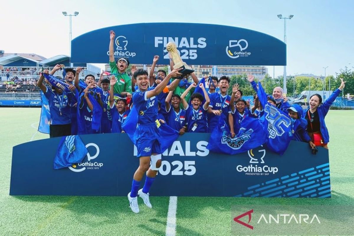 Akademi Persib Cimahi All Stars Raih Gelar Juara di Gothia Cup 2025 di Swedia